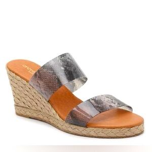Andre Assous Anfisa Espadrille Wedge Sandal